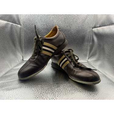 Vintage Bally Mens Outline Leather Shoes Sneakers… - image 1