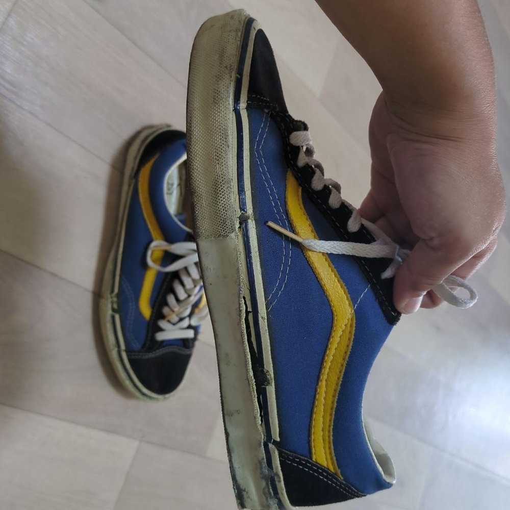 vans 80s Old Skool 26.5 Navy x Yellow - image 6