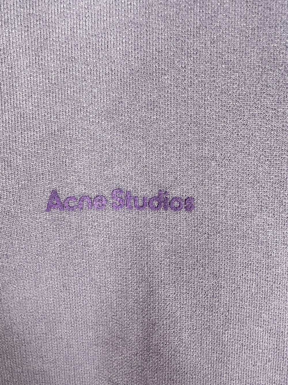 Acne Studios Acne Studios Logo Hooded Sweatshirt … - image 3