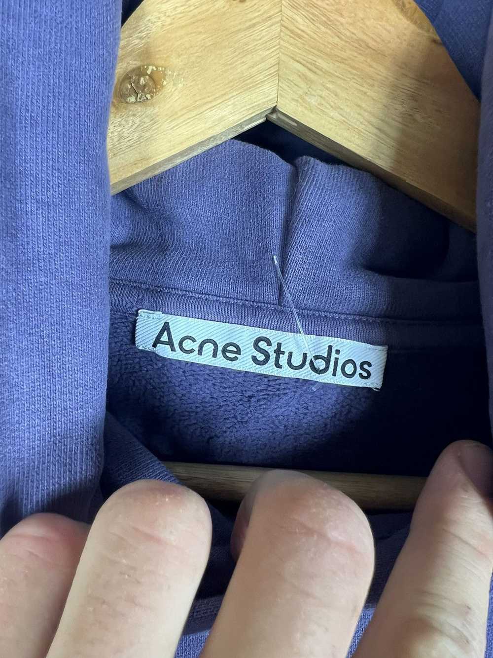 Acne Studios Acne Studios Logo Hooded Sweatshirt … - image 7