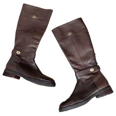 Coach Leather riding boots