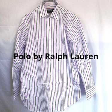 90's Ralph Lauren Striped Men's Long Sleeve Shirt,