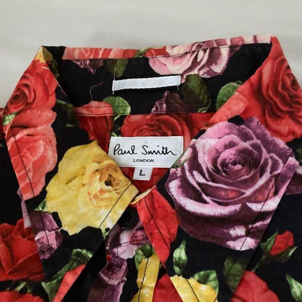 Paul Smith London, floral pattern, short sleeve s… - image 2