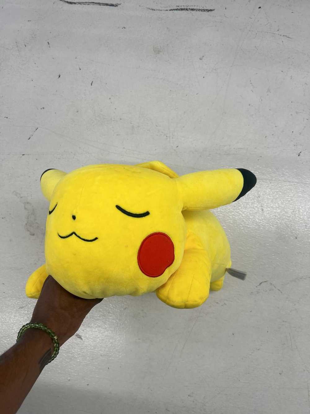 Pokemon Plush Pikachu Sleeping Pillow Toy - image 4