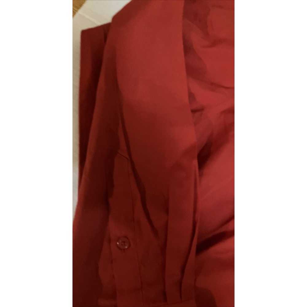 Karl Knox Long Sleeve Men's Red Dress Shirt Size … - image 5