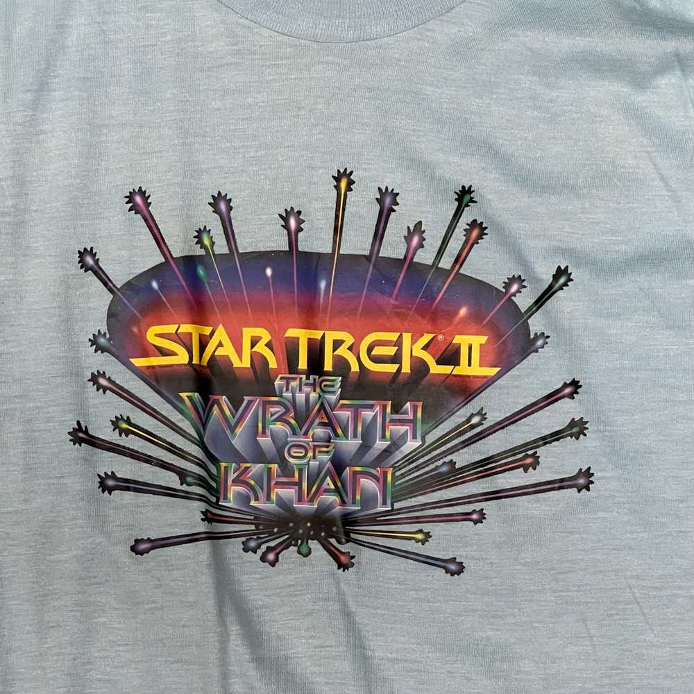 Sneakers Vintage Star Trek 2 Wrath of Khan T-Shirt - image 2