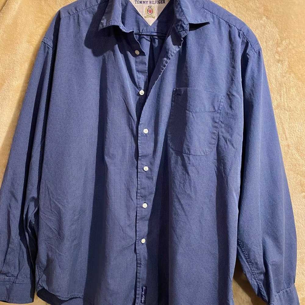 Tommy Hilfiger ~men’s Vintage Button Downshirt sh… - image 1