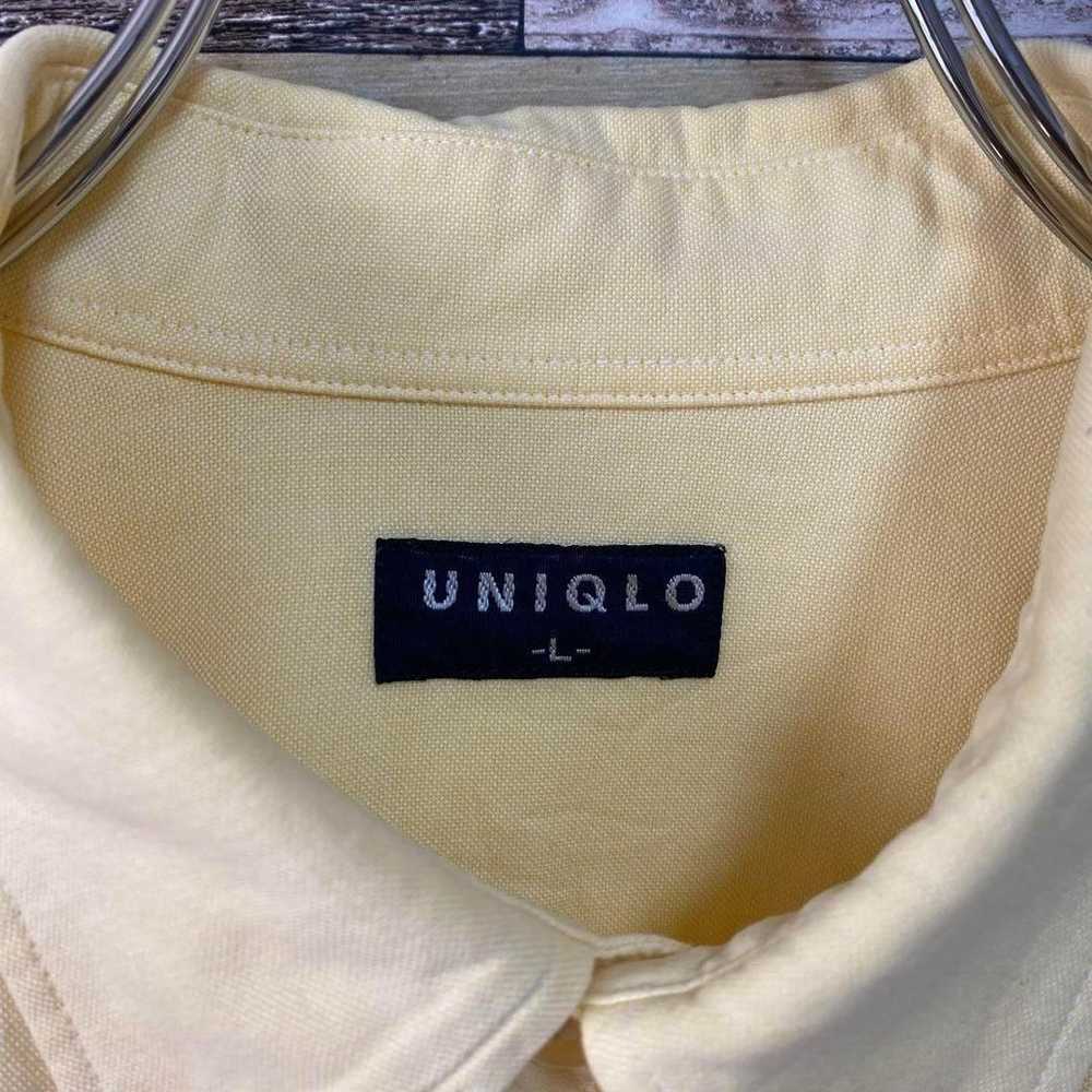 【OLD UNIQLO】Old tag, navy tag, y2k, yellow, long-… - image 5