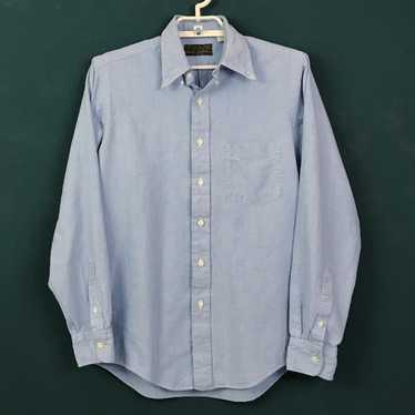 Vtg Lands' End Charter Collection Shirt