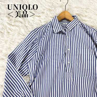 【Excellent Condition】Uniqlo Blue Striped Pullover 