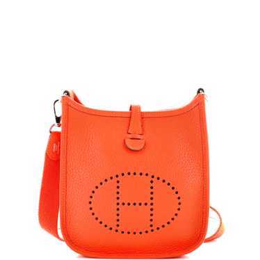 Hermes Long Strap Evelyne Bag Clemence TPM