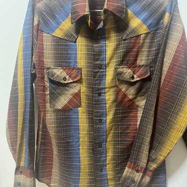 【Vintage】KINGS ROAD Checkered Shirt M