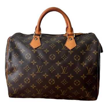 Louis Vuitton Speedy cloth handbag