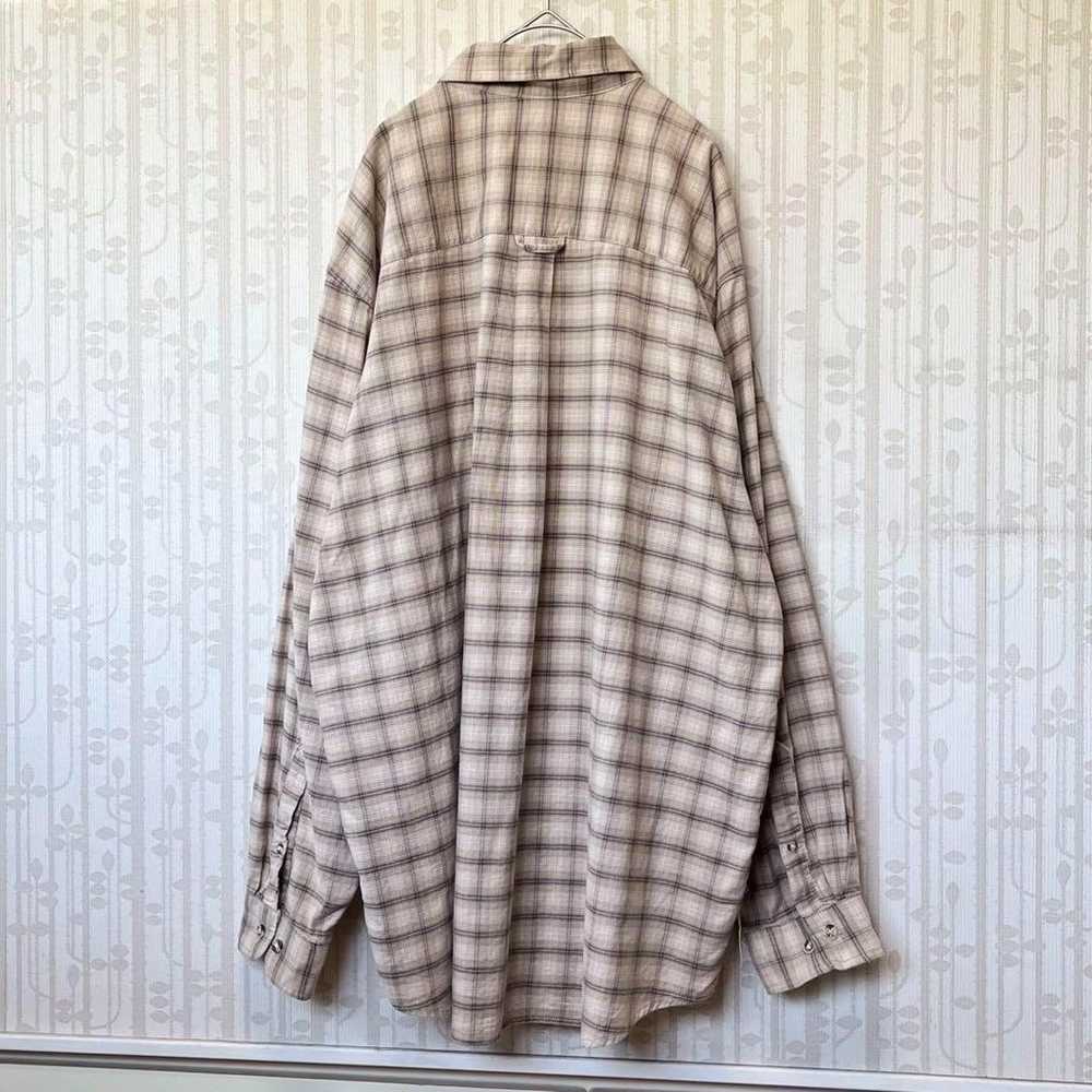 CHEROKEE Cherokee Long Sleeve Checked Shirt Vinta… - image 3