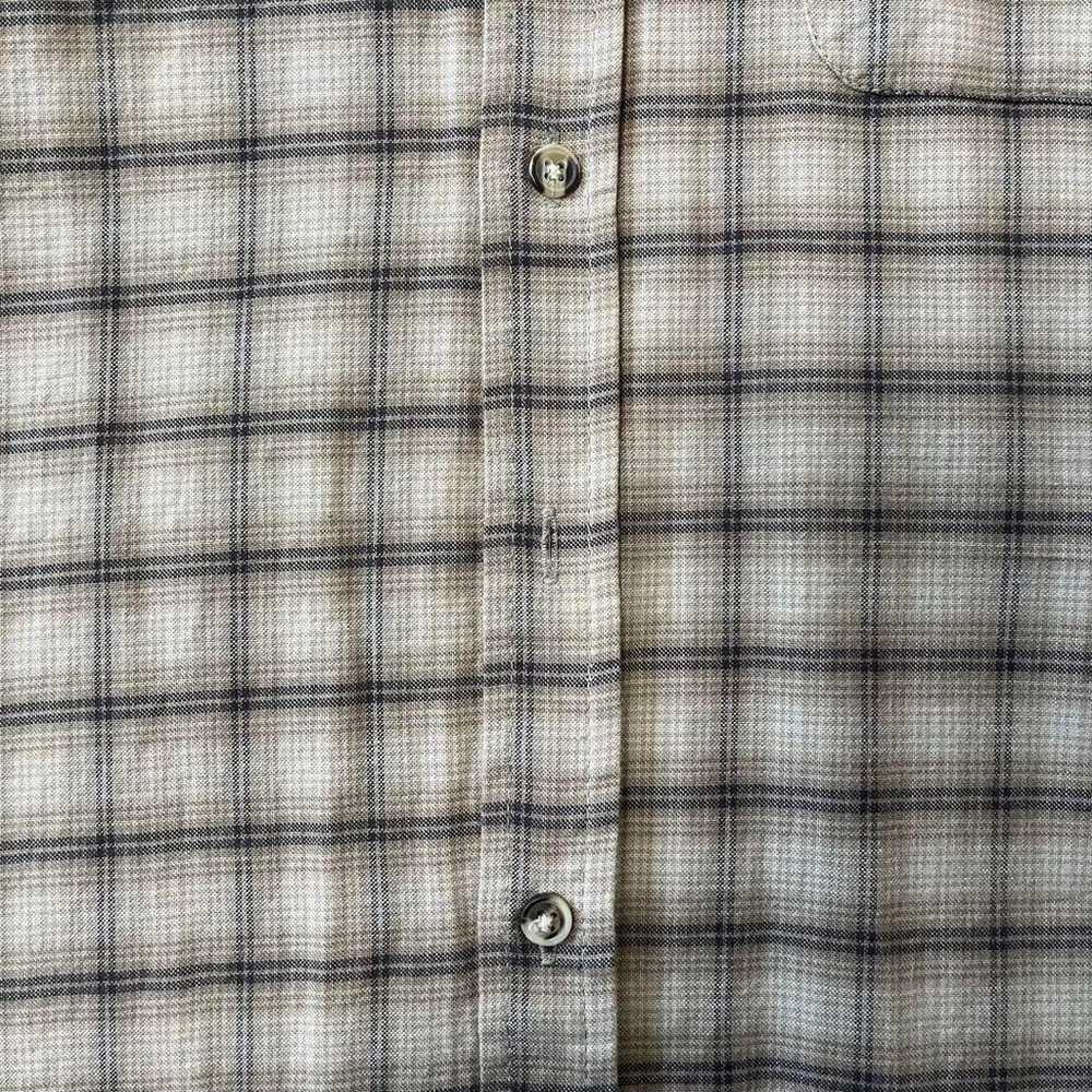 CHEROKEE Cherokee Long Sleeve Checked Shirt Vinta… - image 9