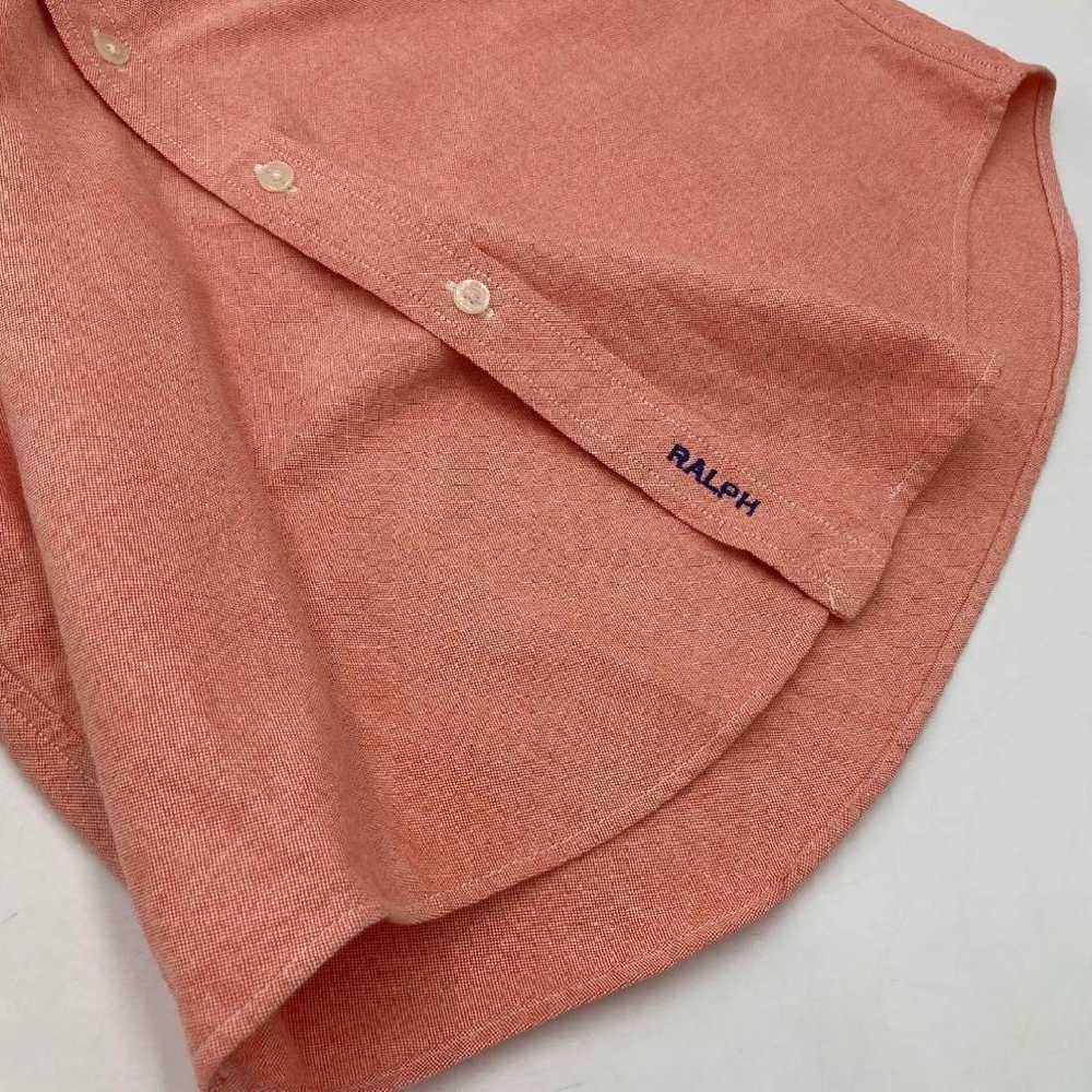 Ralph Lauren long-sleeve shirt with pocket, pink … - image 4