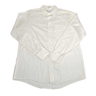 Vintage Burberry Men's Button Down Dress Shirt si… - image 1