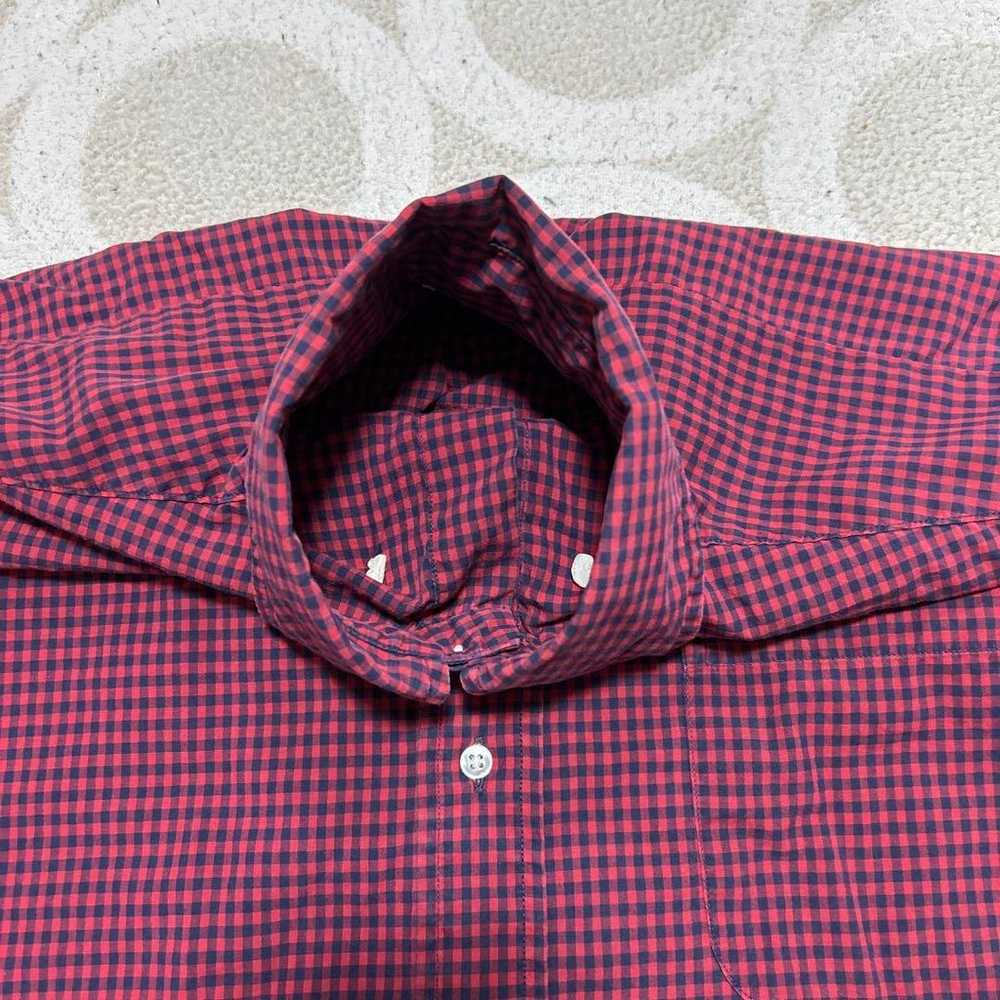 90s Brooks Brothers check pattern button-down shi… - image 9