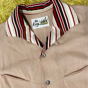 KING 50's Rockabilly Shirt Elvis Presley ELVIS