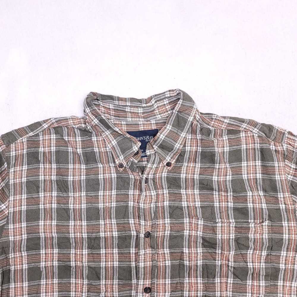 St. Johns Bay St Johns Bay Tartan Flannel Shirt M… - image 1