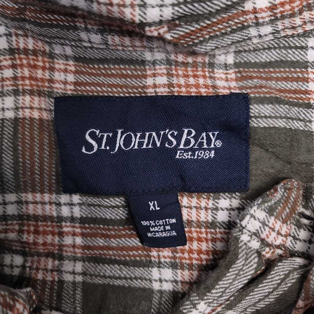 St. Johns Bay St Johns Bay Tartan Flannel Shirt M… - image 3