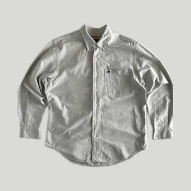 Timberland long-sleeve shirt Oxford with embroider