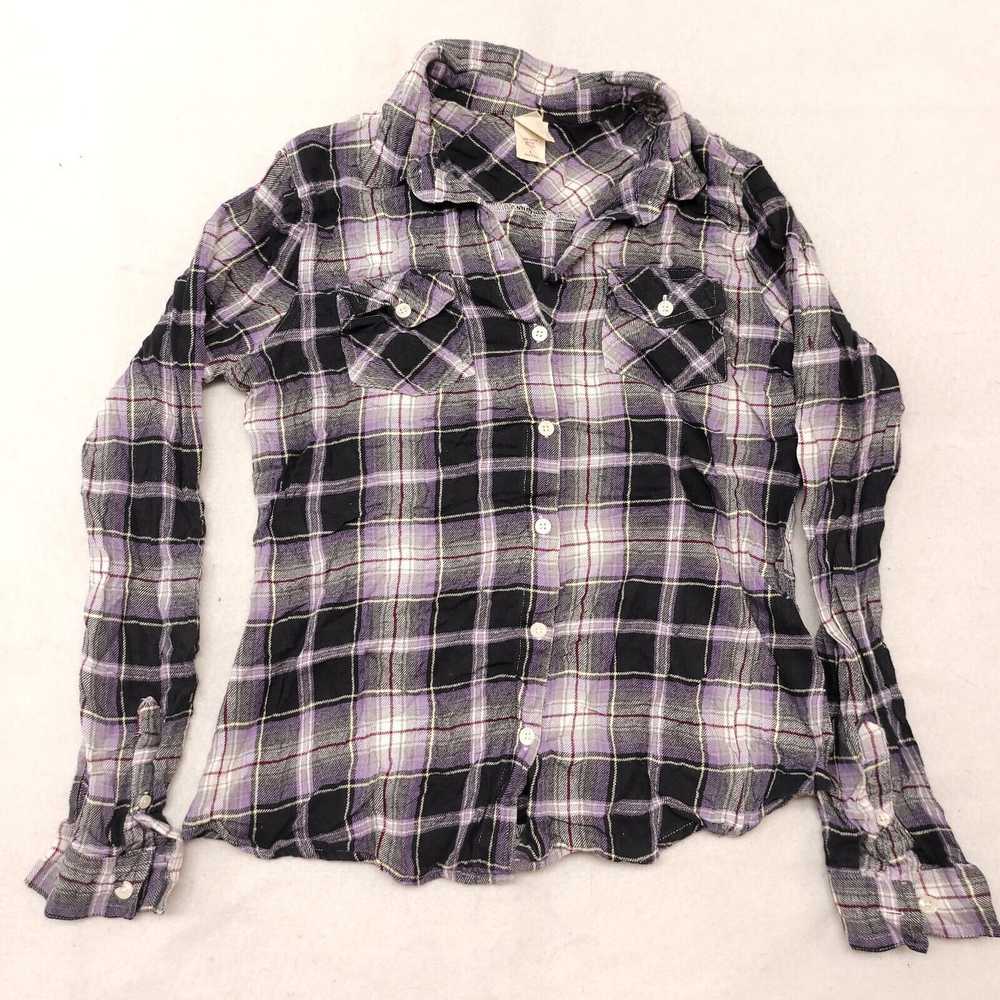 Mossimo Mossimo Tartan Flannel Shirt Boys Size La… - image 2