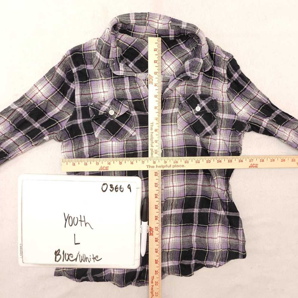 Mossimo Mossimo Tartan Flannel Shirt Boys Size La… - image 4