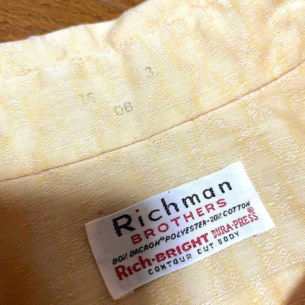 1970s USA-made Richman Brothers jacquard patterne… - image 10