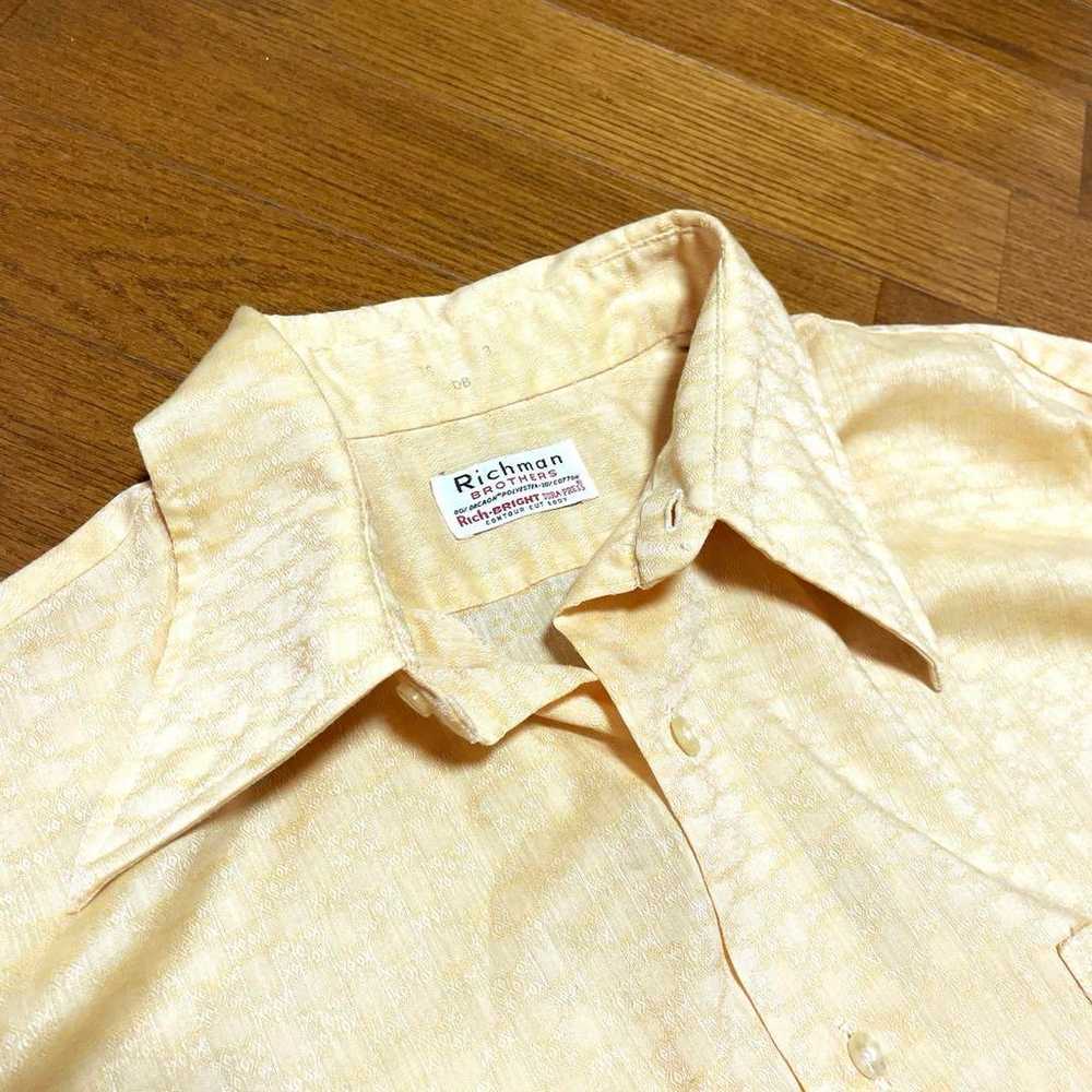 1970s USA-made Richman Brothers jacquard patterne… - image 9