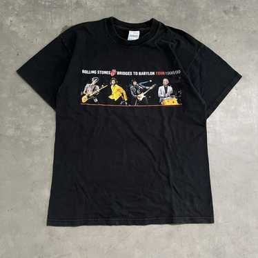 Band Tees × Vintage Vintage 90s Rolling Stones To… - image 1