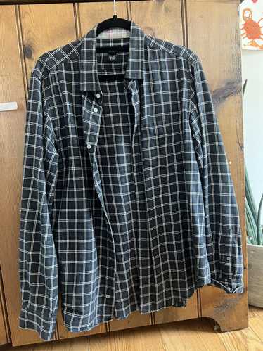 Marc By Marc Jacobs Black plaid flannel button up