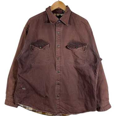 Puritan Puritan Sherpa Lined Work Wear Button Up