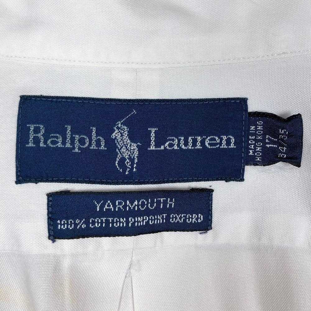 【Ralph Lauren】Long-sleeved BD Shirt ☆ XL ☆ White … - image 6