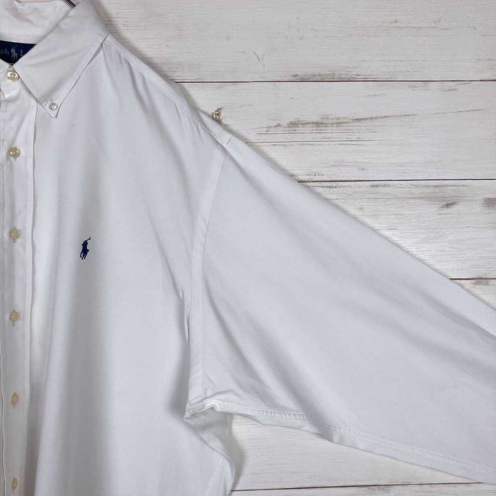 【Ralph Lauren】Long-sleeved BD Shirt ☆ XL ☆ White … - image 8