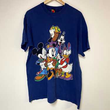 Vintage Vintage Mickey Mouse Shirt 90s Disney Wor… - image 1