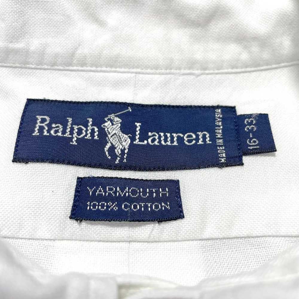 Vintage 90s Ralph Lauren Oxford Cotton Long Sleev… - image 7