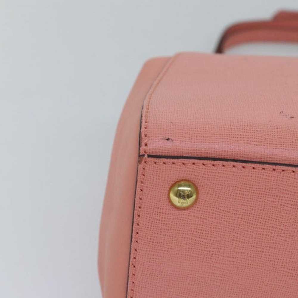 Fendi FENDI To joule Hand Bag Leather Pink - image 12