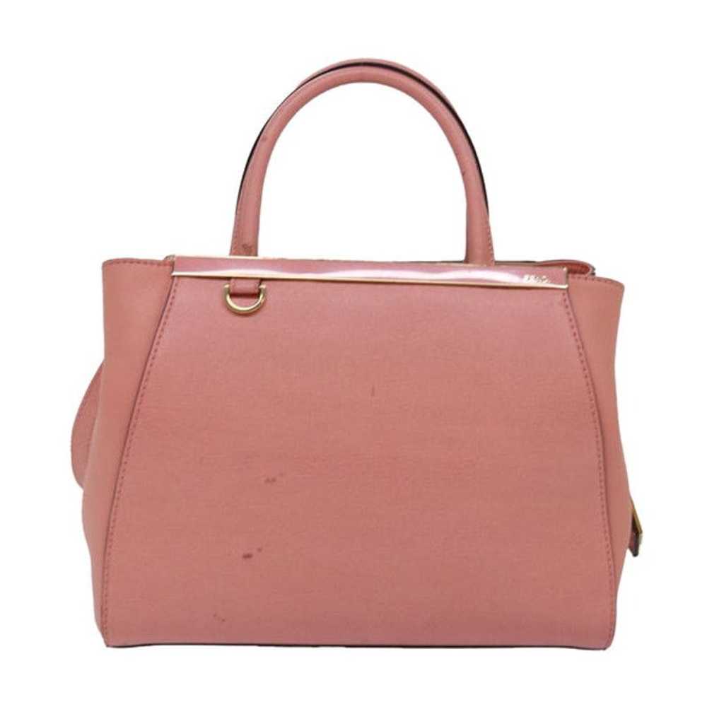 Fendi FENDI To joule Hand Bag Leather Pink - image 2