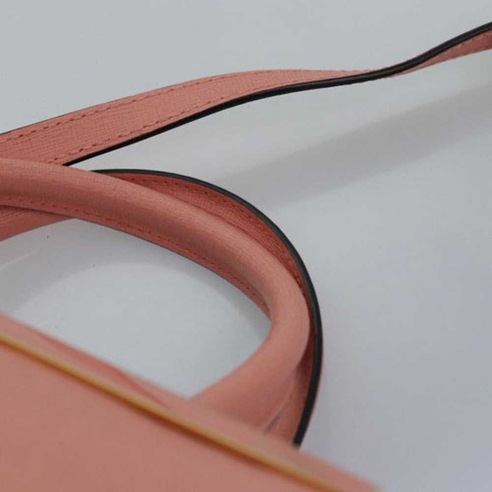 Fendi FENDI To joule Hand Bag Leather Pink - image 8