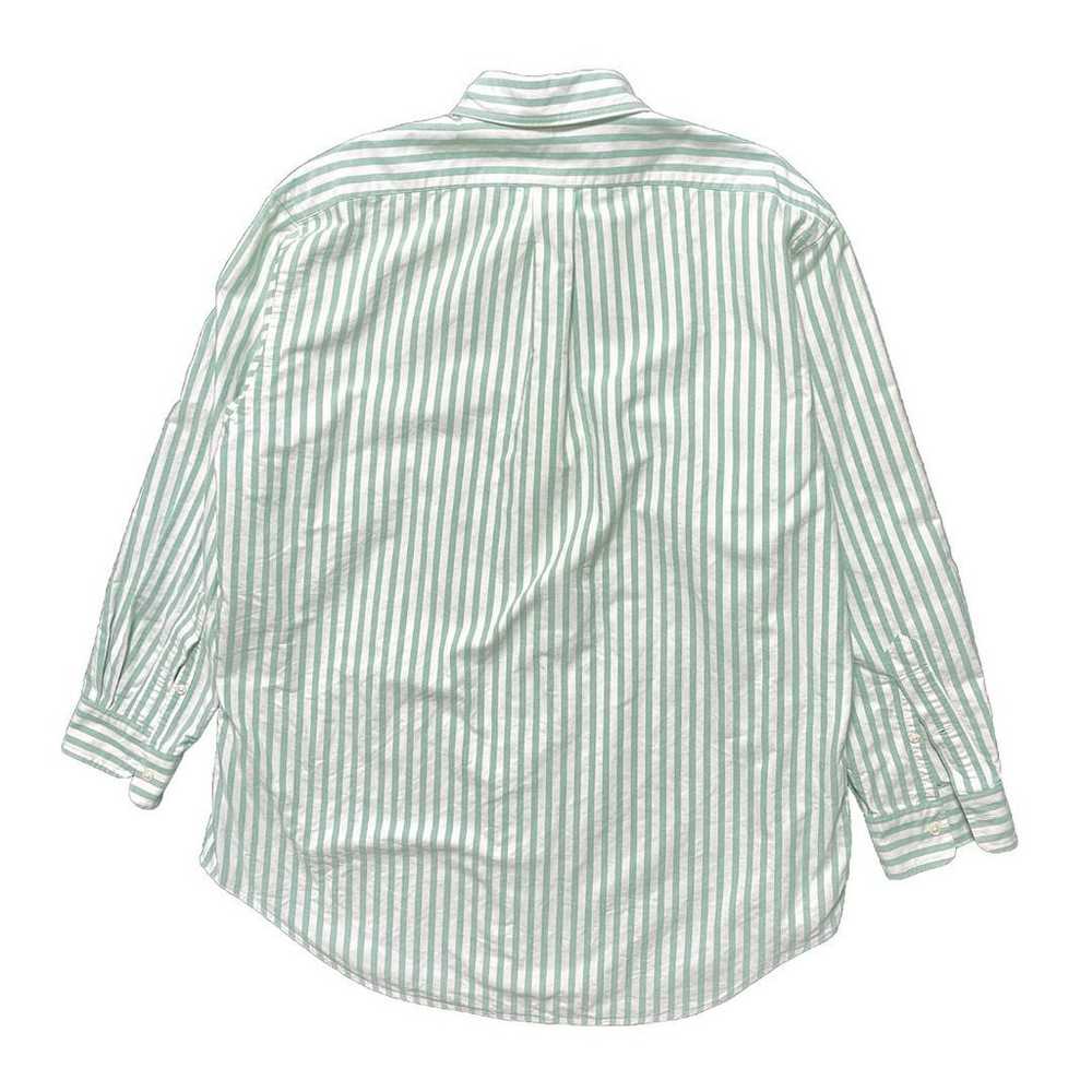 Vintage Ralph Lauren Oxford Cotton Wide Stripe Pa… - image 2