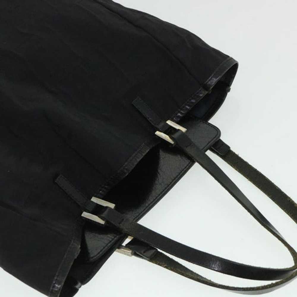 Fendi FENDI Zucca Canvas Tote Bag Black - image 6