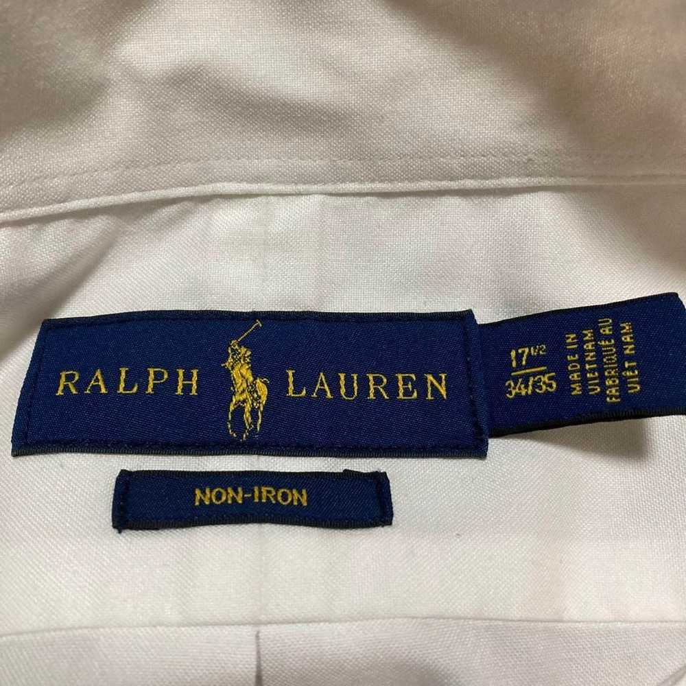 RALPH LAUREN BDShirt Embroidered Logo One Point C… - image 7