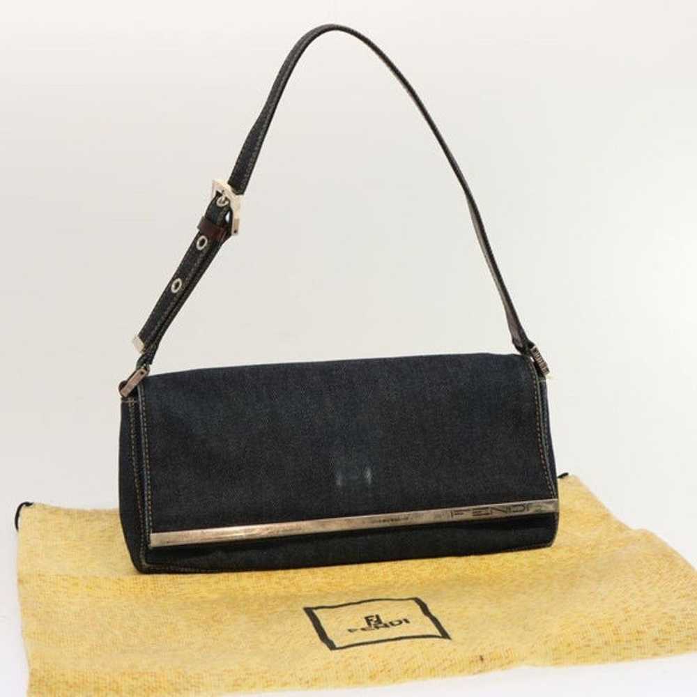 Fendi FENDI Hand Bag Denim Navy - image 12