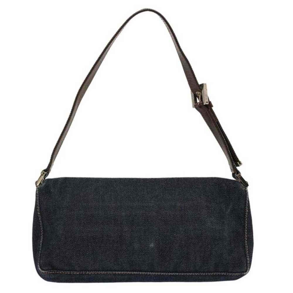 Fendi FENDI Hand Bag Denim Navy - image 2