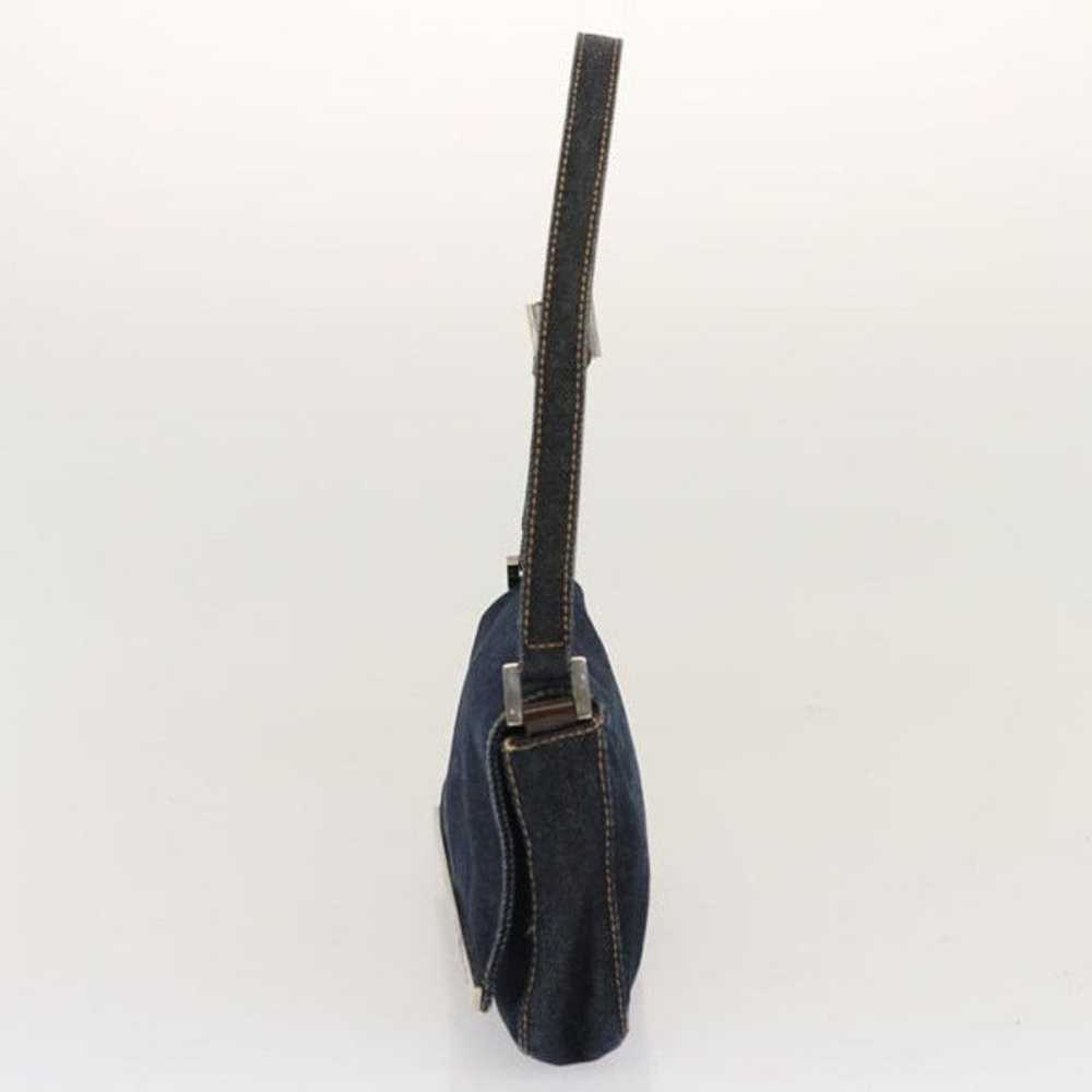 Fendi FENDI Hand Bag Denim Navy - image 3