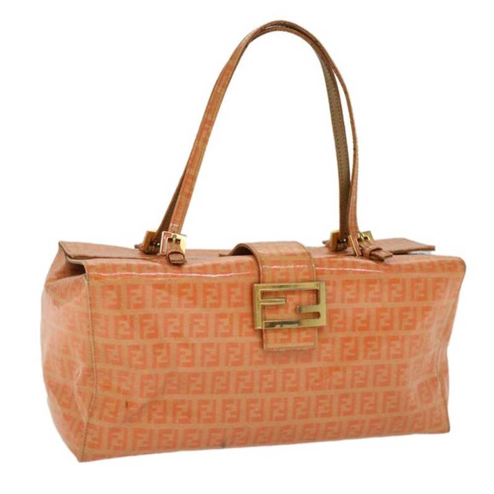 Fendi FENDI Zucchino Canvas Mamma Baguette Hand B… - image 1