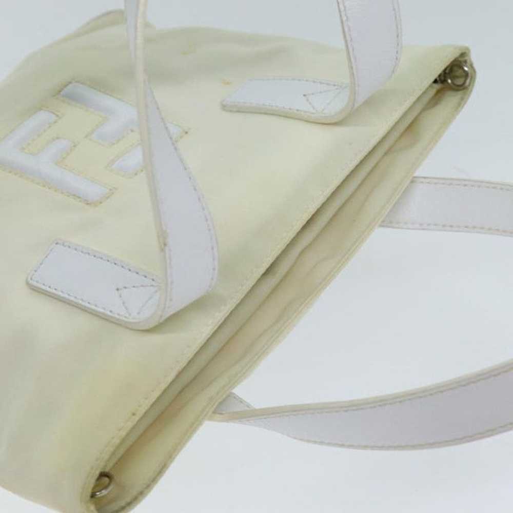 Fendi FENDI Hand Bag Nylon White - image 6