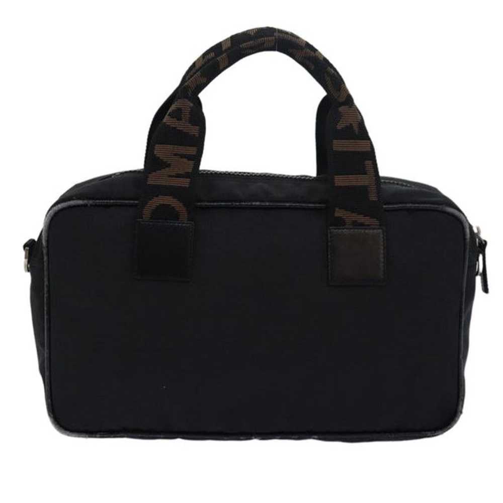 Fendi FENDI Hand Bag Canvas Black Brown - image 2