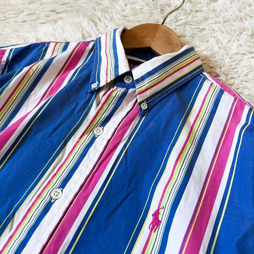 【Excellent Condition】Ralph Lauren Stripe 90's Lon… - image 2